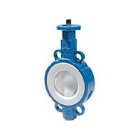 شیر پروانه ای  لاینر PTFE